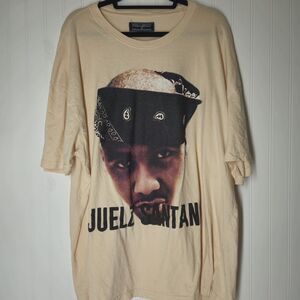 REASON X DIPLOMATS EMPIRE Y2K JUELZ SANTANA T SHIRT SIZE 3XL CREAM WHITE